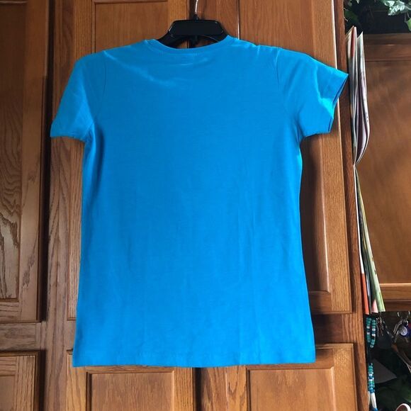 Women’s Crew Neck Beaded “LOVE” Graphic Short Sleeve T-Shirt - S - Picture 9 of 11